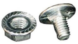 KOPOS Kábeltálca csavar M6x10 + önzáró anya (kapupánt csavar) tűzálló galvanizált, NSM 6X10 ZNCR Kopos (NSM6X10ZNCR)