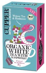 Cupper fehér tea málnával, Eco, 20 filter, 34 g