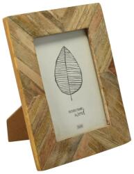 Gift Design Mangófából készült képkeret, 13x18 cm - rusztikus modell természetes textúrával (GDKPA53999995)