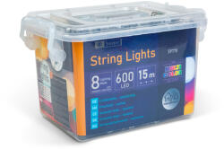 Globiz International Kft Fényfüzér - 15 m - 600 LED - 220-240V - 6W - átlátszó kábel (59770)