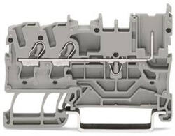 Wago 2 vezeték/1 tűs dugaszolható sorkapocs, szürke (2022-1301) (2022-1301)