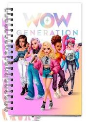 WOW Generation Jegyzetfüzet kemény borítóval A5 WOW Generation, Szortiment, Sokszínű (WOW00001)