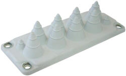 Tracon elosztószekrény kábelbevezető, gumi, 10db kábelhez 216x84mm EKBV-02 (EKBV-02)