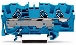 Wago 3 vezetékes sorkapocs 6mm, kék (2006-1304) (2006-1304)