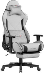 Huzaro Gamer szék, Force lábtartóval szürke (HZ-FORCE-5-7-GREY)