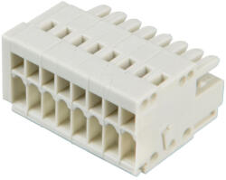 Wago 733-108 anyacsatlakozó, 8 pólusú, 0, 5 mm2, 2, 5 mm, világosszürke (733-108)