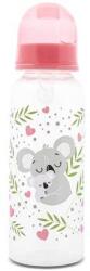 Lorelli Biberon cu Capac Lorelli 0 Luni+ 250ml Shell Pink (1020011 0006)