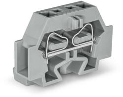 Wago 2 vezetékes sorkapocs nyomógombok nélkül, szürke (262-301) (262-301)