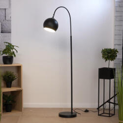 GLOBO Állólámpa, 150 cm, matt fekete - Bennem Globo 24779B (24779B)