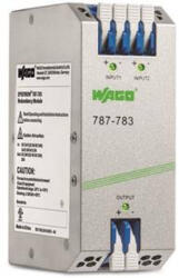 Wago 787-783 redundanciamodul, 2 × 9-54 V DC / 12, 5 A bemenet, 9-54 V DC / 25 A kimenet, LED és potenciálmentes jelzőérintkező (787-783)