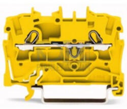 Wago TopJob_S 0, 5 - 4 mm2, sárga, átmenő sorkapocs (2004-1206) (2004-1206)