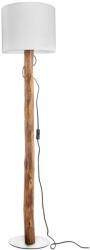 GLOBO Állólámpa skandináv stílusban, 140 cm - Norin Globo 40210146X, fa, textil, 1xE27 foglalattal, 230 V (40210146X)