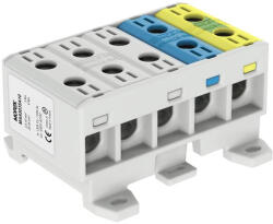 Morek Fővezeték sorkapocs 5x35 (2, 5-35mm2) szürke kék zöld/sárga Morek OTL35-5x MAA5035A10 (MAA5035A10)