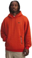 Under Armour Férfi szabadidős cipzár nélküli pulcsi Under Armour UNSTOPPABLE FLEECE TXTR HOODIE narancssárga 6003867-842 - M