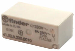 Finder 41.52. 8.230. 0000 Miniatűr printrelé 230V 2p (41.52.8.230.0000)