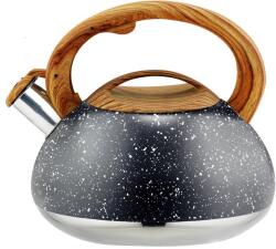 ramiz Iwo rozsadamentes acél teaföző fekete színben 2, 5 literes (KIR7842)