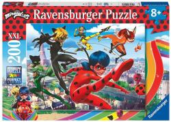 Ravensburger Пъзел Ravensburger от 200 XXL части - Мега-чудесата на Калинката и Черния котарак (7012998) - ozone