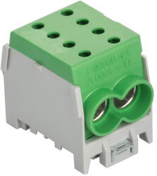 Pollmann Electrotech Fővezeték sorkapocs 2x 70 zöld HLAK 70-1/2 M2, 2080149 Pollmann (2080149)