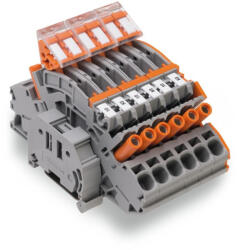 Wago 2007-8875 Kompakt sorkapocs áramváltókhoz, többszínű (2007-8875)