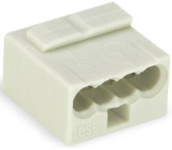 Wago vezeték összekötő 4-es világos szürke (243-304) (243-304)