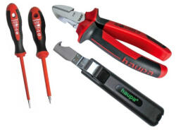 HAUPA 211204/Z1 szerszámkészlet 4-részes 1000V-os (211204/Z1)