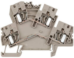 Weidmüller ZDK 4-2 átvezető sorkapocs, kétemeletes, 4mm2 8670750000 (8670750000)