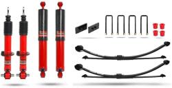 Pedders Kit suspensie cu amortizoare Foam Cell reglabile și arcuri foi parabolice Volkswagen Amarok 3.0 v6 (2023+) +5 cm Pedders - emudding - 10 871,00 RON