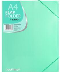 CoolPack A4-es mappa Coolpack gumival, pasztell, türkiz (81483CP)
