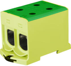 FTG Fővezeték sorkapocs 2x240/2x240mm2 (35-240mm2) zöld/sárga AL/CU dupla FTG KVIAC12240YG (KVIAC12240YG)