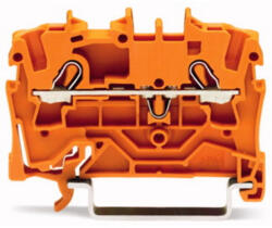 Wago TopJob_S 0, 25 - 2, 5 mm2, narancs, átmenő sorkapocs (2002-1202) (2002-1202)