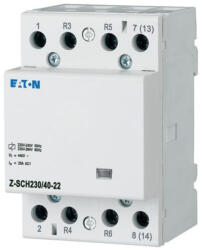 Eaton installációs kontaktor, 2z+2ny, 40a (AC1), 230V AC, z-sch230/40-22-248853 (248853)