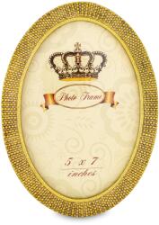 DecoDepot Ovális képkeret, arany keret, 21x15x11 cm, fotó 13x18 cm (59041505)