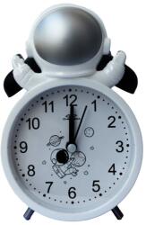 Pufo Asztali ébresztőóra gyerekeknek Pufo the Happy Astronaut, 15 cm, ezüst (Pufo3025argintiu)
