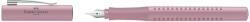 Faber-Castell Grip 2010 Töltőtoll, M hegy, Rózsaszín (FC140824)