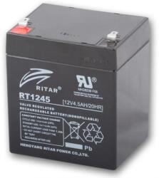 Ritar RT1245E-F1 12V/4.5Ah Zárt ólomakkumulátor (RT1245E-F1)