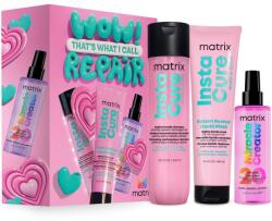 Matrix Instacure Build-A-Bond ápoló szett citromsavval és szkvalánnal, károsodott hajra Sampon 300ml + Balzsam 300ml + Miracle Creator Többfunkciós Spray 190ml