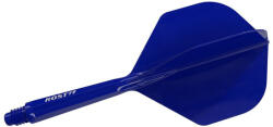 Cuesoul Fluturas si tija darts Cuesoul ROST 77 Solid albastru, fluturas Small Standard Wing si tija medie (CS166406)