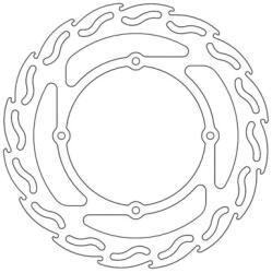 Moto Master MX_MMAST-17110298 Első Féktárcsa Flame Cr 125 / 250 1994 Előtti مدل Számára