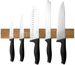 Berlinger Haus 6 részes késkészlet akácfa mágneses akasztóval (BH/2942)