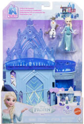 Disney Frozen Set De Joaca Papusa Elsa Si Castelul De Gheata Cu Accesorii (MTJDP63) - roua Figurina