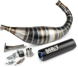 Stage6 R/T MX_S6-96188851/BL Kipufogó 80 - 90cc Cnc / Minarelli Am6 - Kék, Fekete