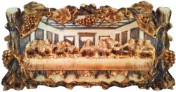  Faragott dombormű "Az utolsó vacsora" 70 x 36 cm (2602)
