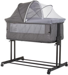 Chipolino Patut co-sleeper si tarc Chipolino Zen granite (KOSZE0202GN) - roua