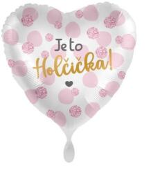 Smart Balloons Fólia lufi, szív alakú, 43 cm