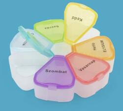 Elysium Gyógyszeradagoló Heti (kerek) 7x1