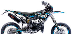 Stage6 MX_S6-058805.2/BL Grafikai Készlet Fantic Xm 50 2017 - 2022 - Kék