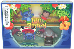 Mattel Fisher Price Little People Collector Disney Lilo Si Stitch Set 4 Figurine (MTJFC77) - roua Figurina