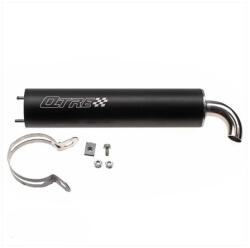 Tecnigas MX_TG0000267 Hátsó Kipufogódob Q-tre, - Fekete