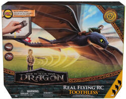Cum sa iti dresezi dragonul Figurina Dragon Toothless Zburator Cu Telecomanda (6074369) - roua Figurina