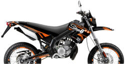 Stage6 MX_S6-059301.2/OR Grafikai Készlet Derbi X-treme 2006 - 2010 - Narancs